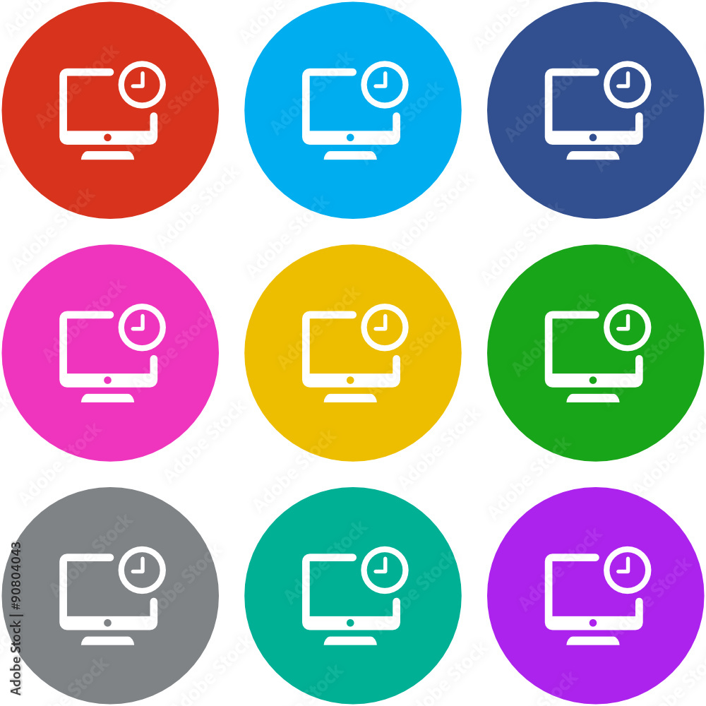 Flat Multicolor App Icon Flat Multicolor App Icon