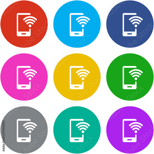 Flat Multicolor App Icon