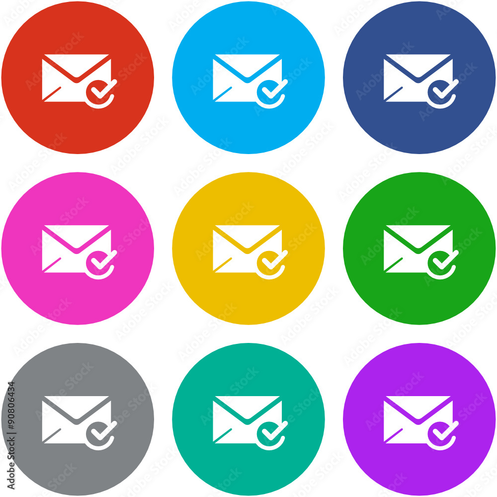 Flat Multicolor App Icon Flat Multicolor App Icon