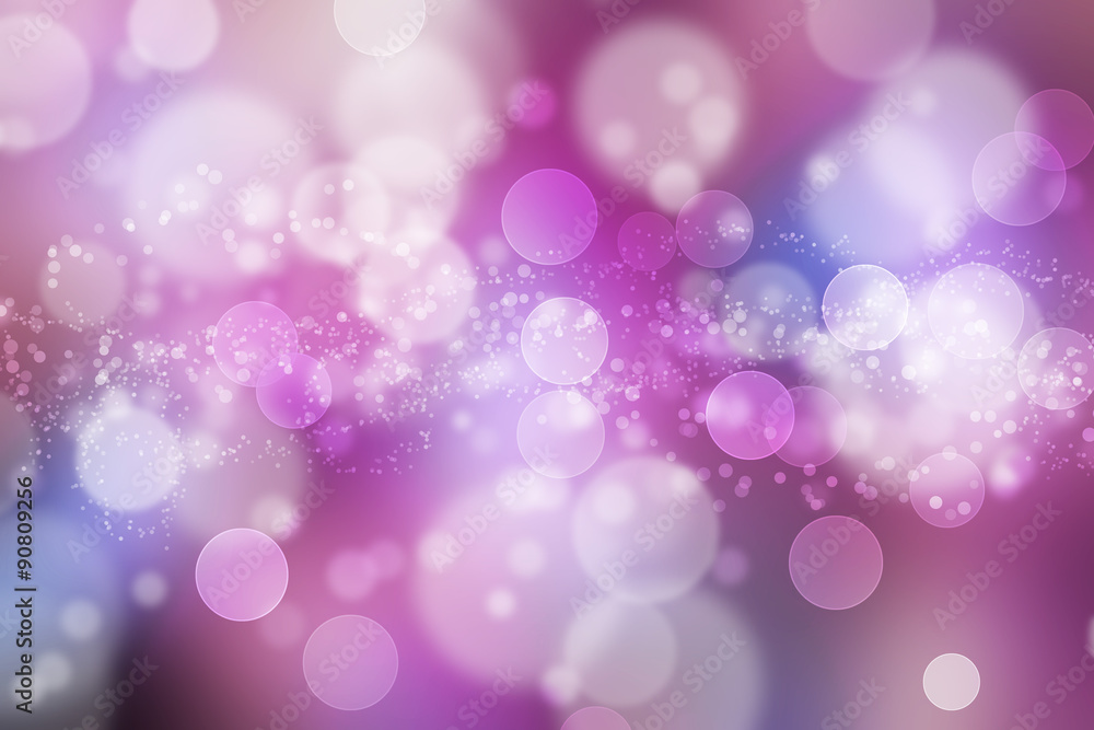 Pink Background Lights. Defocused Pink Background Lights. Defocused