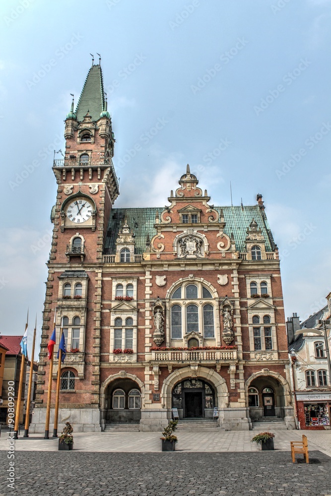 Town Hall in Frydlant Czech Republic