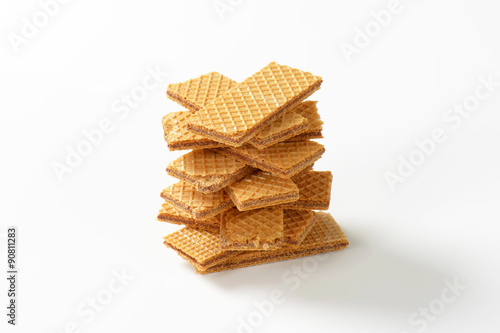 hazelnut cream wafers