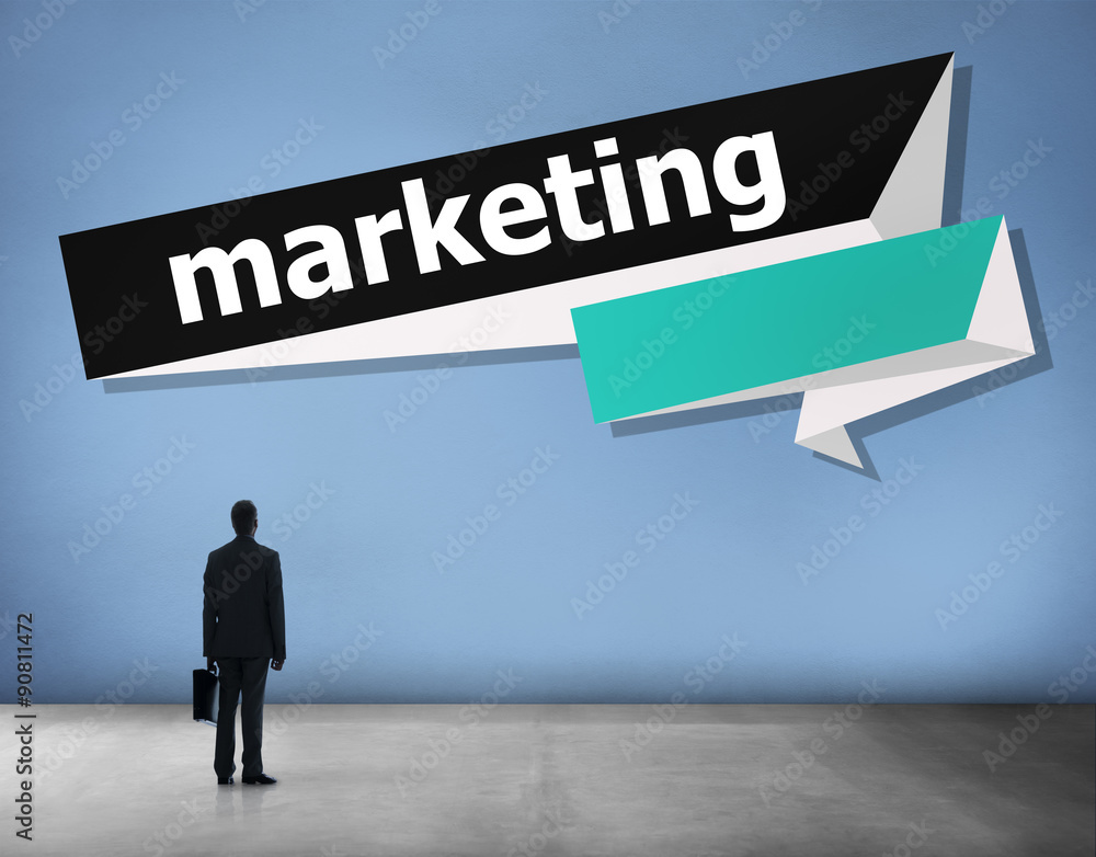Marketing Commercial Media Consumer Customer Concept Marketing Commercial Media Consumer Customer Concept