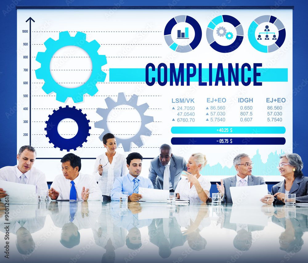 Compliance Accept Collaboration Growth Analysis Concept Compliance Accept Collaboration Growth Analysis Concept