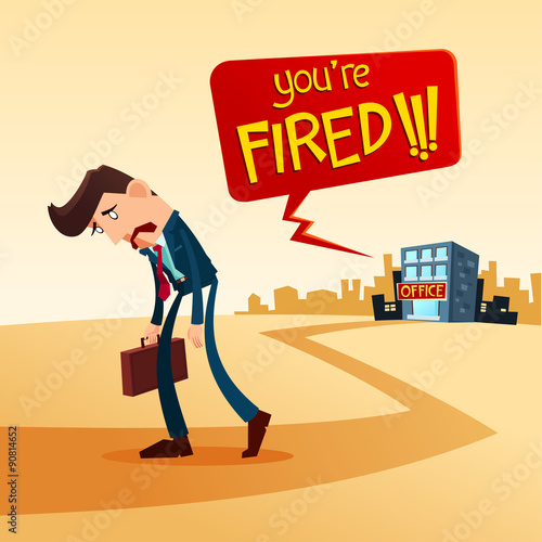 frustrated young worker