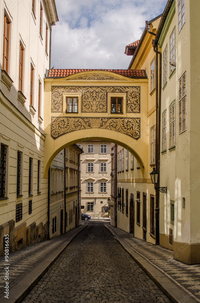 Thunovska street, Mala Strana, Prague, Czech Republic