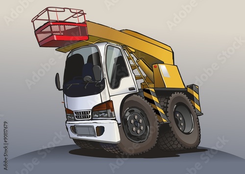 автовышка белая