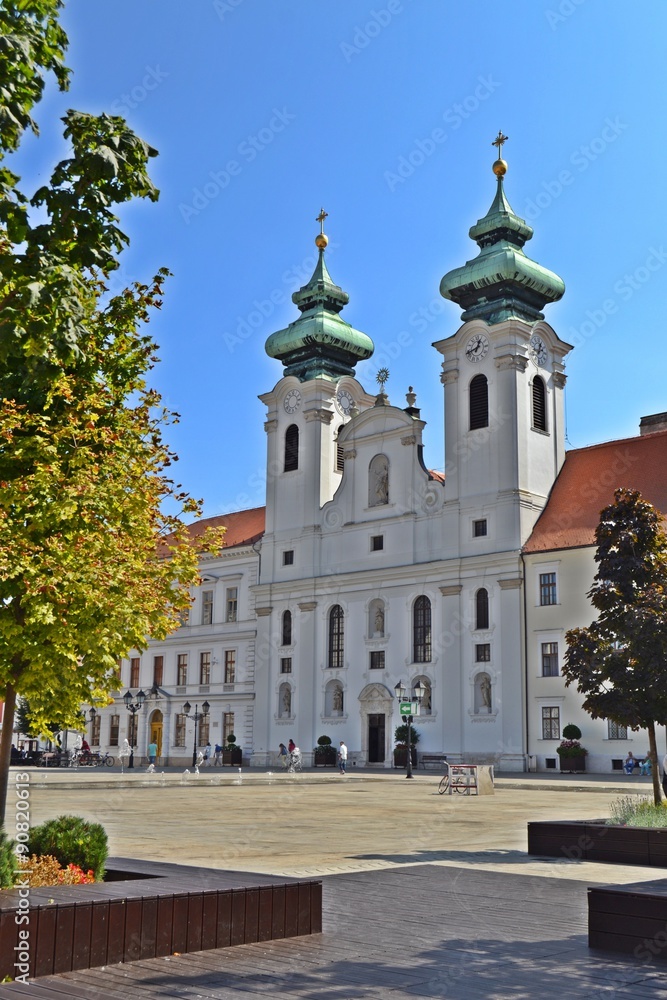 Fototapeta premium Széchenyi Platz, Győr