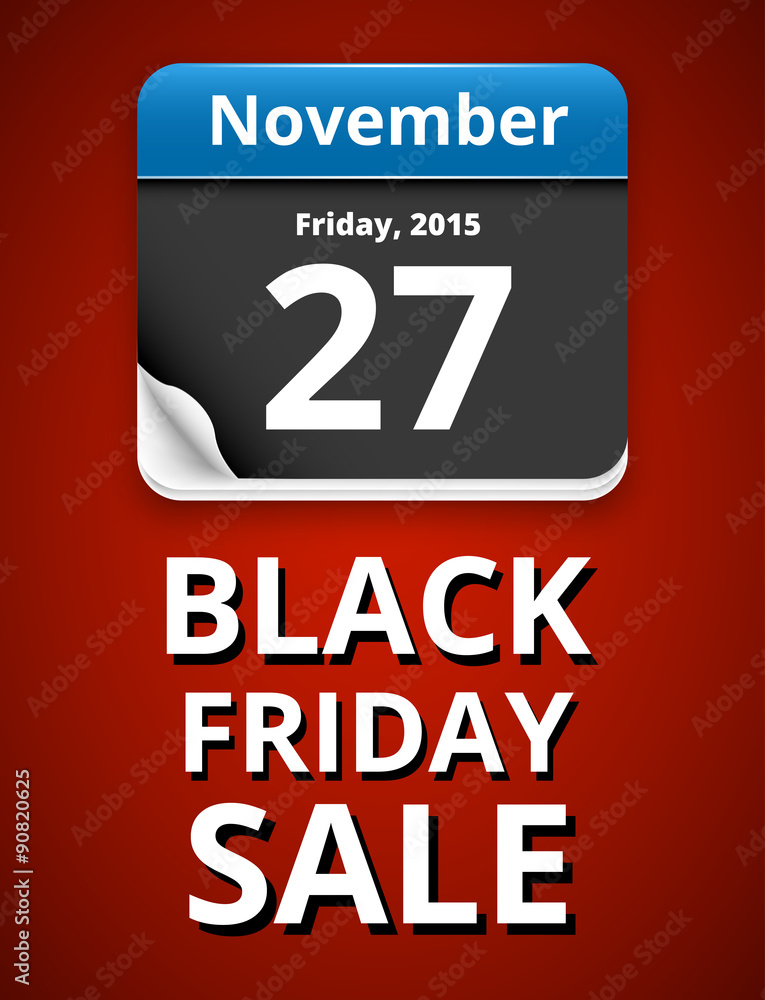 Fototapeta premium Black Friday