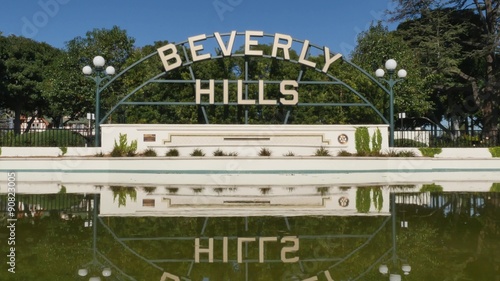 Beverly Hills Establishing Shot