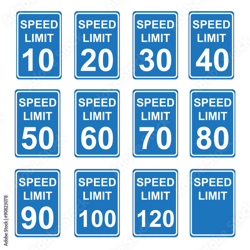 Speed Limit Sign