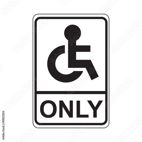 Disabled Sign