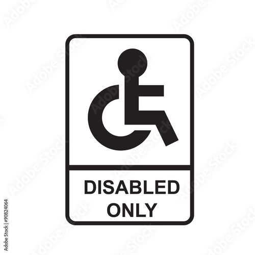 Disabled Sign
