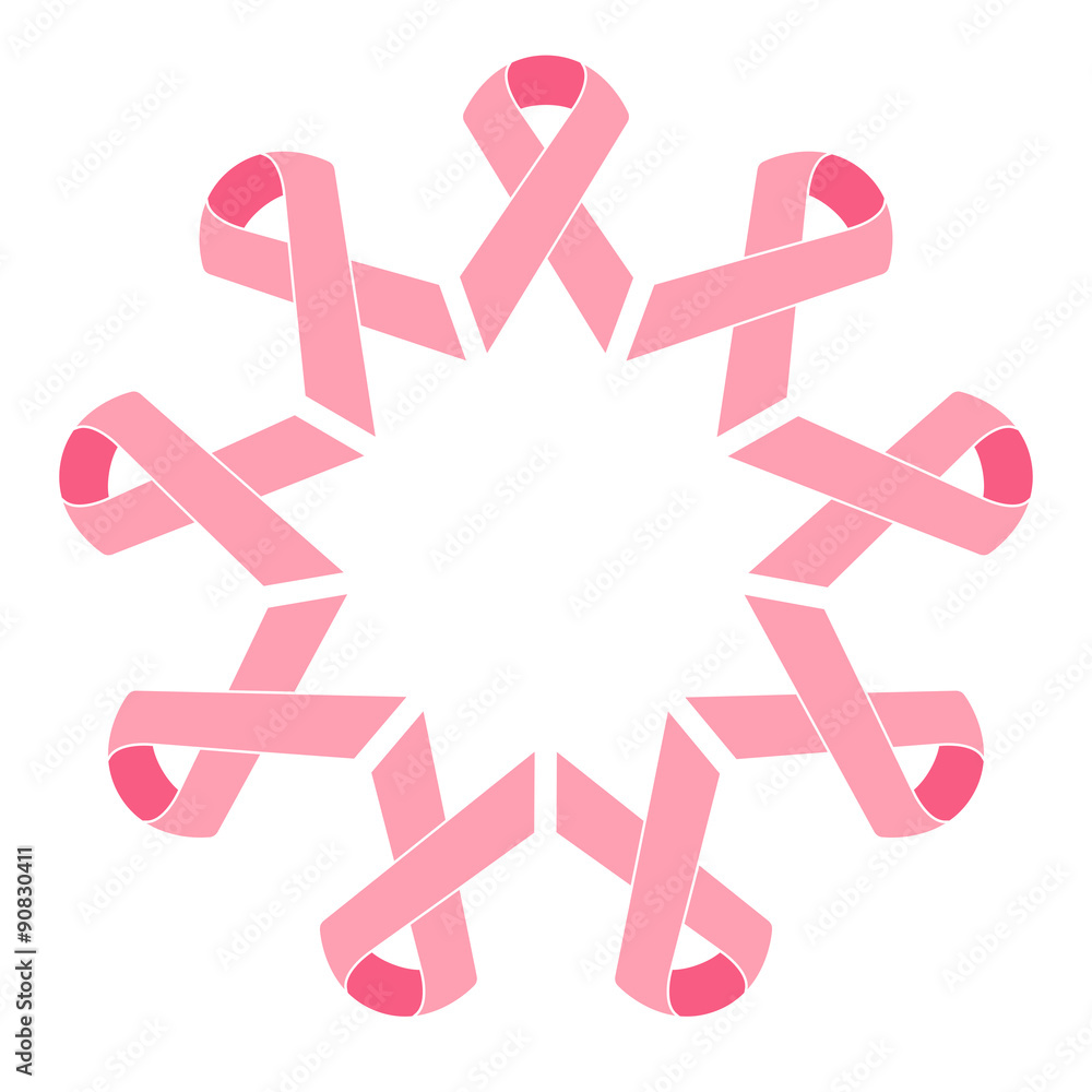 Breast cancer symbol Breast cancer symbol