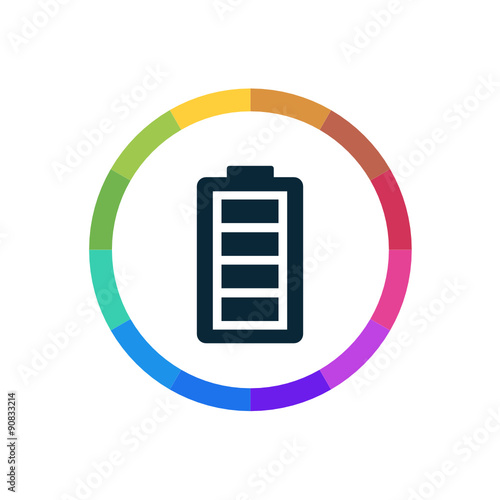 Modern Multicolored Icon