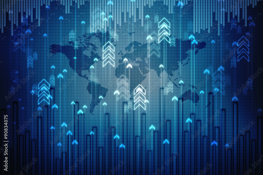 World Map Business background World Map Business background