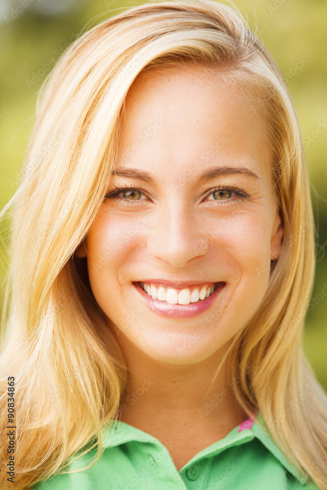 Beautiful and friendly young woman. Beautiful and friendly young woman.