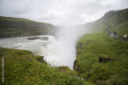 Gullfoss waterfall © sergiswand