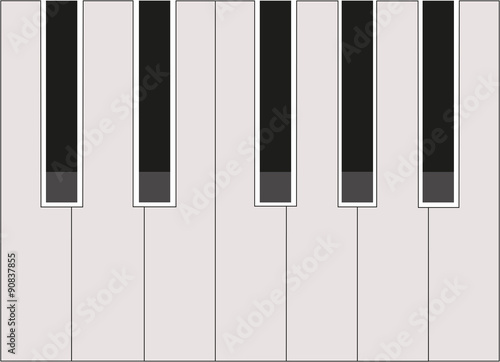 piano vector