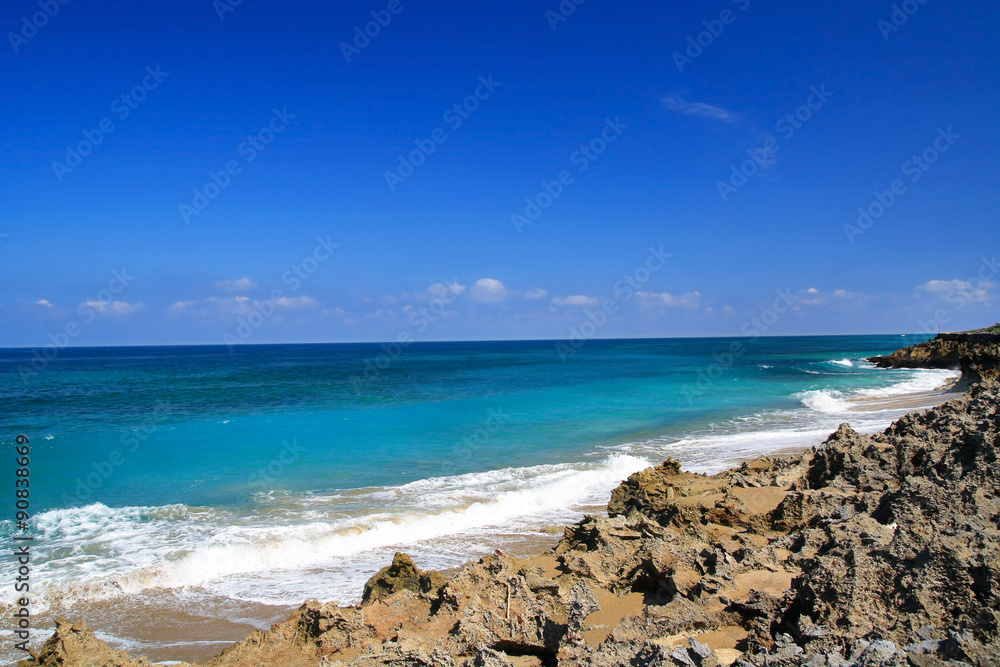 Atlantic ocean coastline