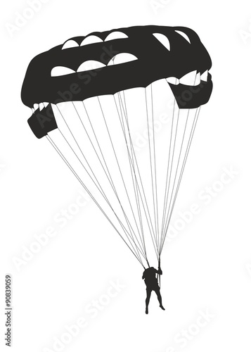 Parachutist. 