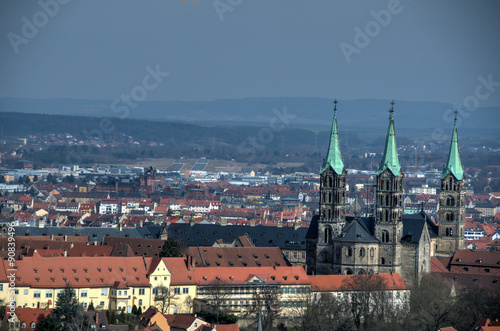 Blick auf Bamberg Oberfranken