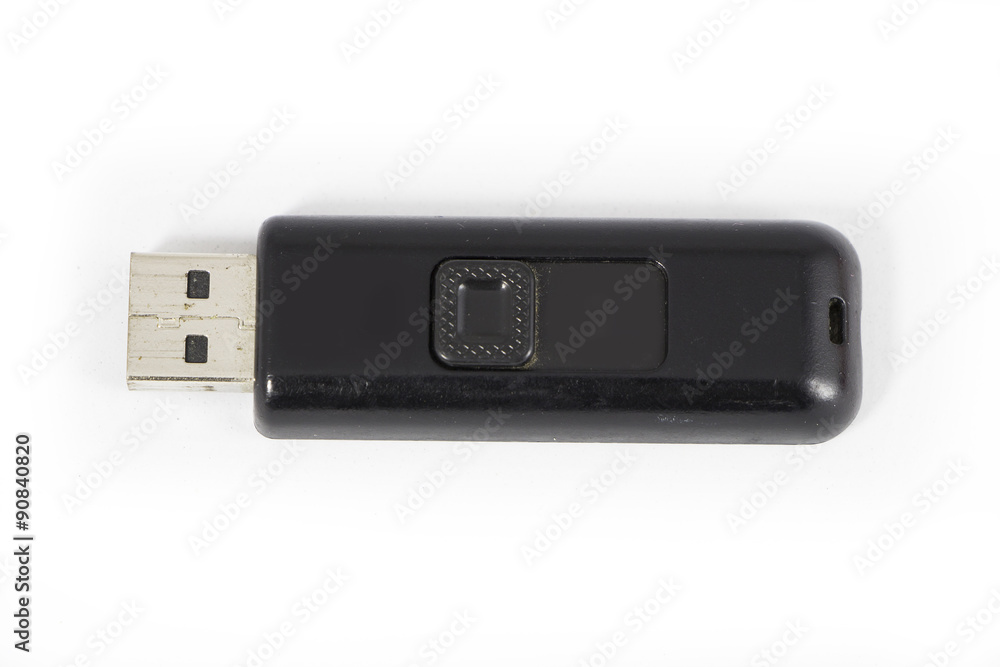 Flash Drive isolated on white background Flash Drive isolated on white background