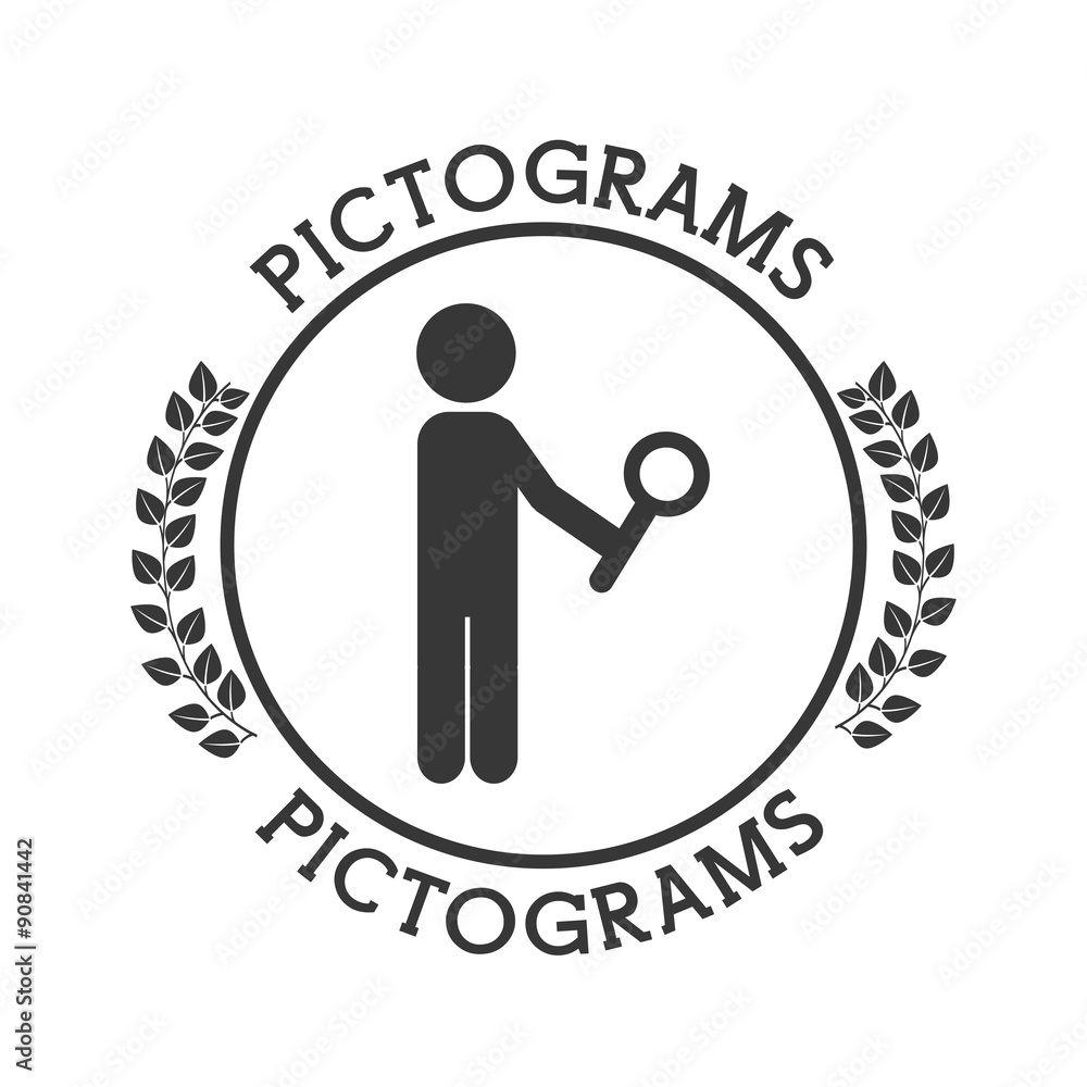 pictograms human silhouettes pictograms human silhouettes