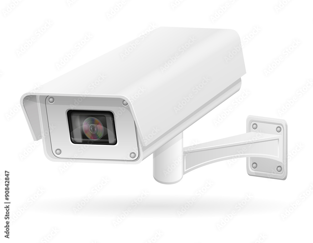 surveillance cameras vector illustration surveillance cameras vector illustration