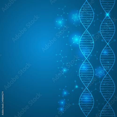 Chemical gradient lab background