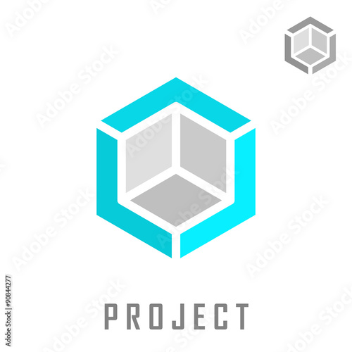 Isometric cube construction