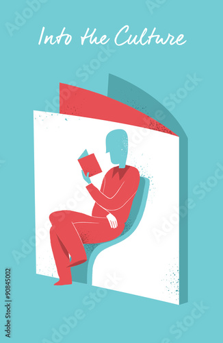 Immerso nella cultura e nella lettura