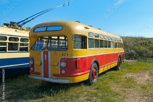 Soviet vintage bus ZIS-154