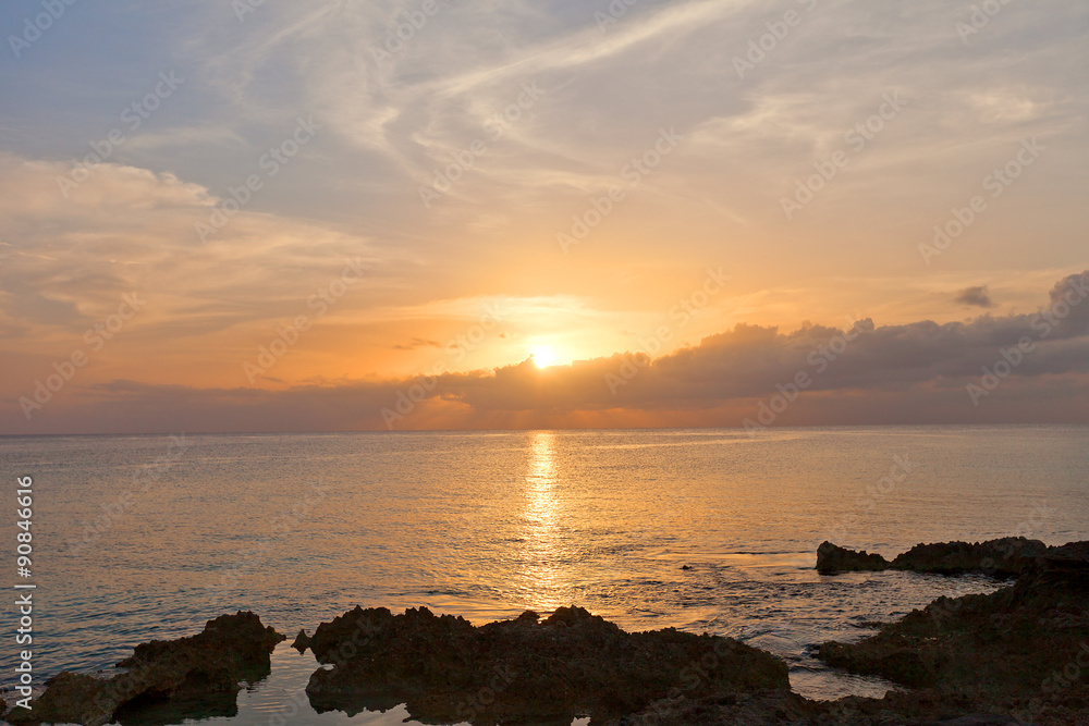 Sunset on Grand Cayman Island, Cayman Islands
