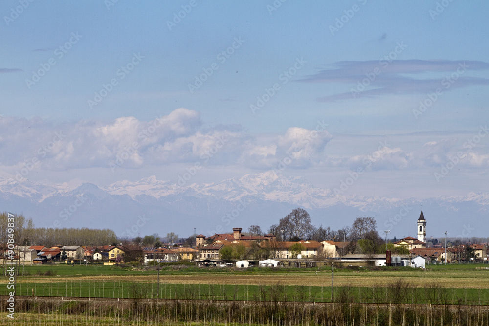 Obraz premium Panorami del Monferrato