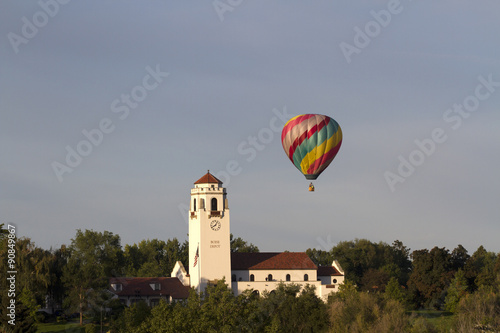 Boise Depot and Hot Air Balloon
