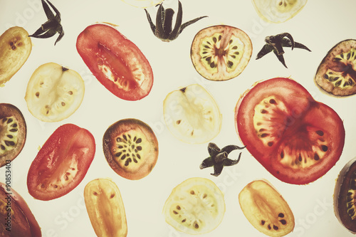 Tomatenquerschnitt