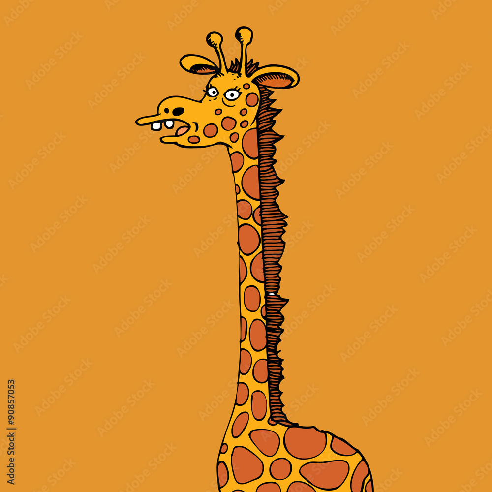 Obraz premium Girafe