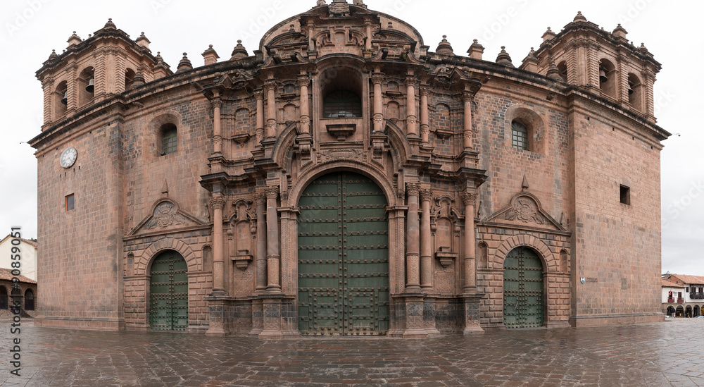 Cathedral in Cuzco, Perui