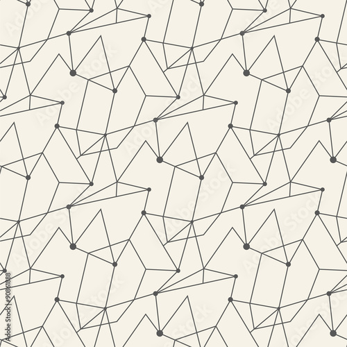Seamless line pattern tile background geometric