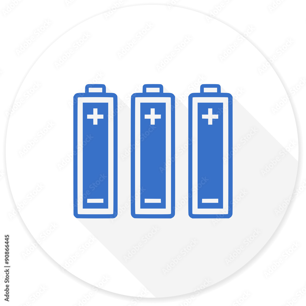 battery flat design modern icon battery flat design modern icon
