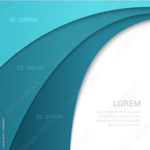 Vector corporate background template for text and logo