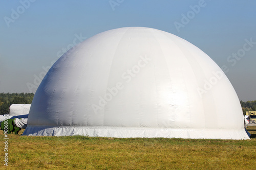 Fototapeta White air dome