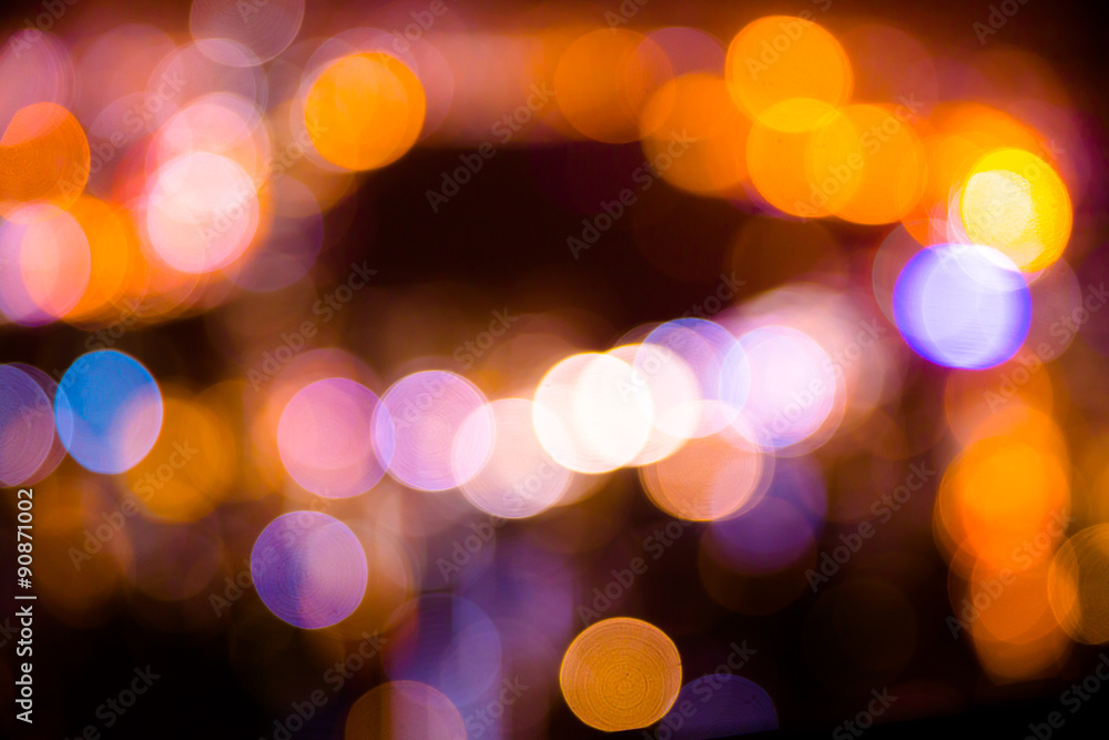 Obraz premium Abstract bokeh light background.