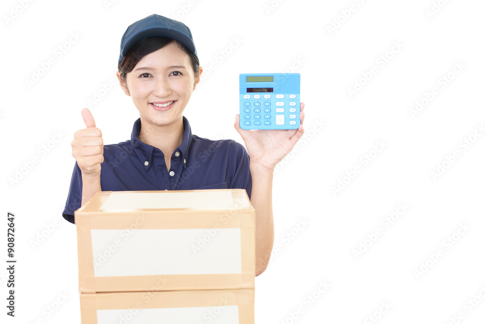 笑顔の作業員 笑顔の作業員