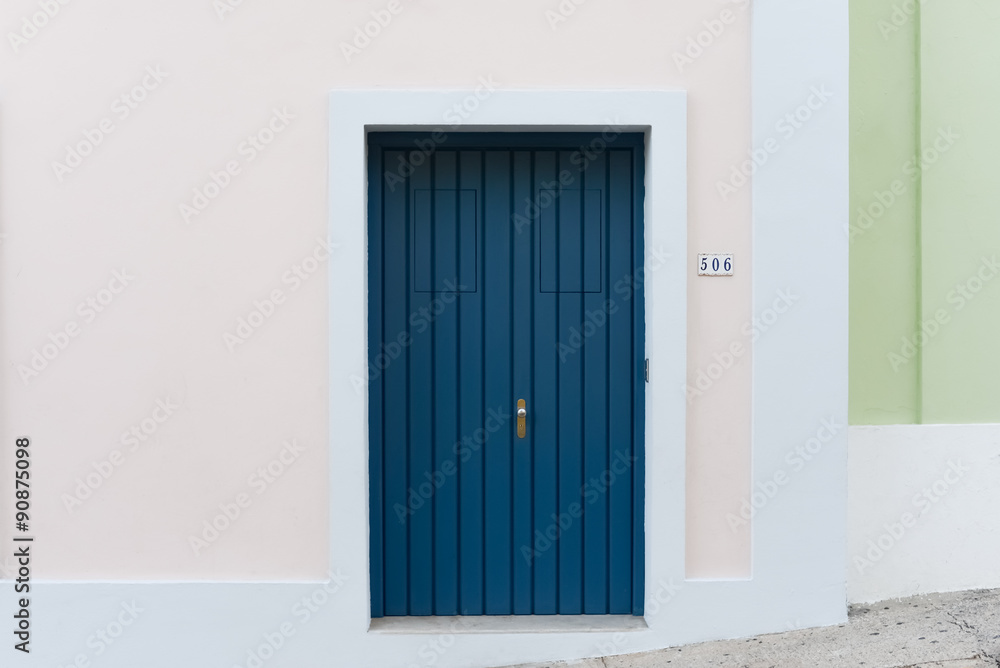 Fototapeta premium A Blue Door
