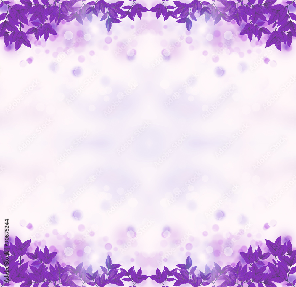 Purple leaves Purple leaves