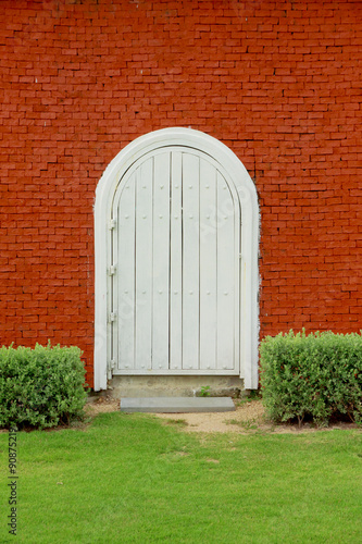 Stock Photo:.old door wall