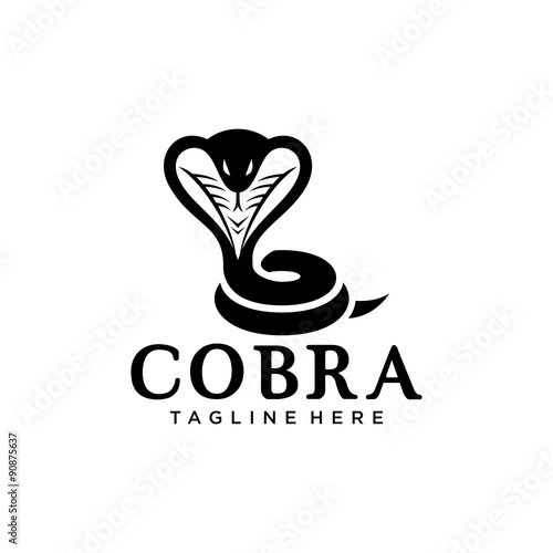 Fototapeta Naklejka Na Ścianę i Meble -  Snakes Cobra Logo Template