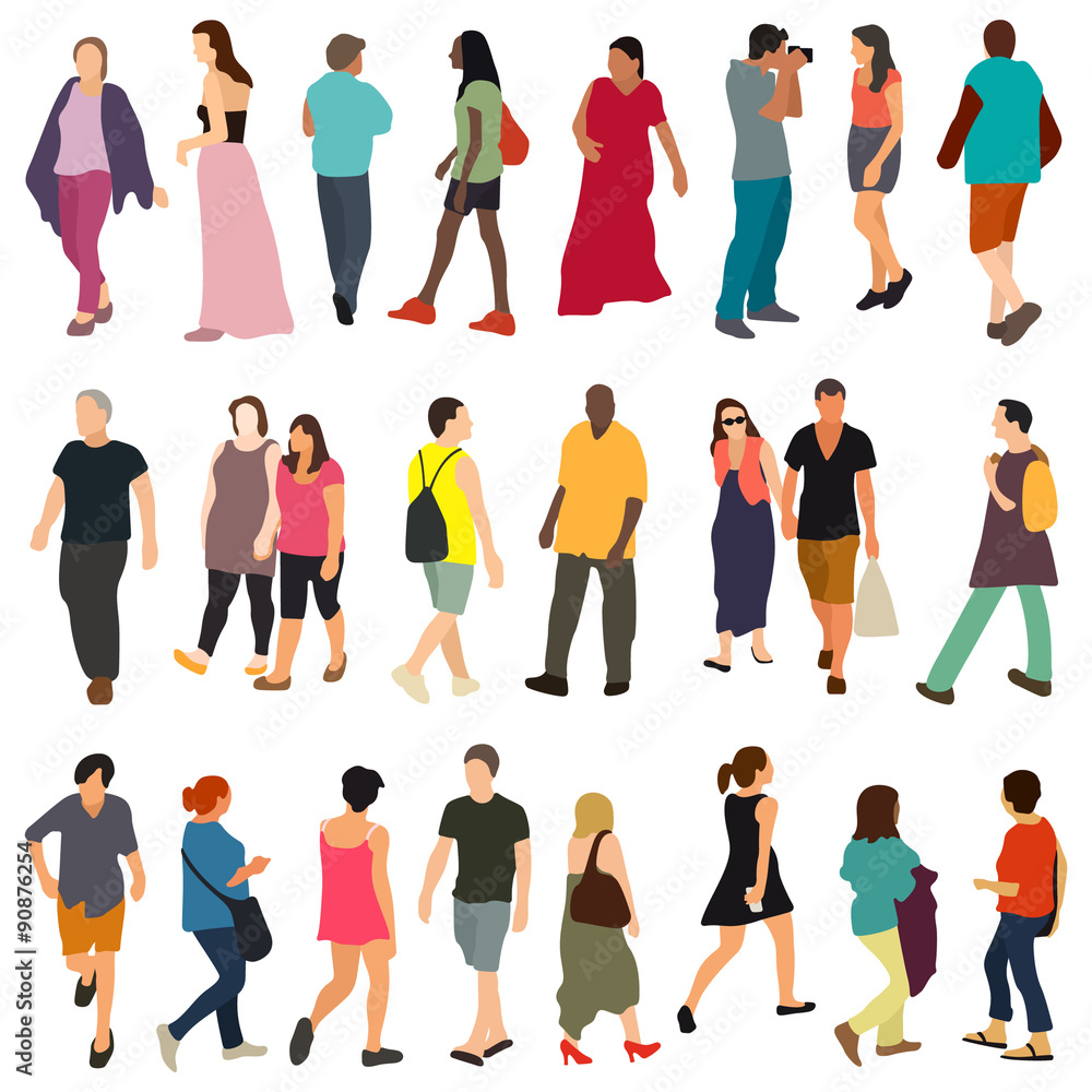 Vector people collection
